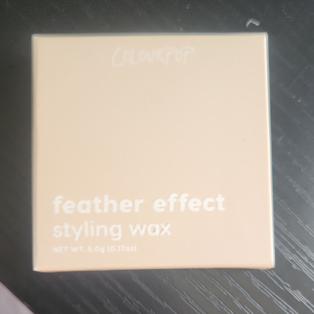 NEW ColourPop Feather Effect Styling Wax - Soft Beige